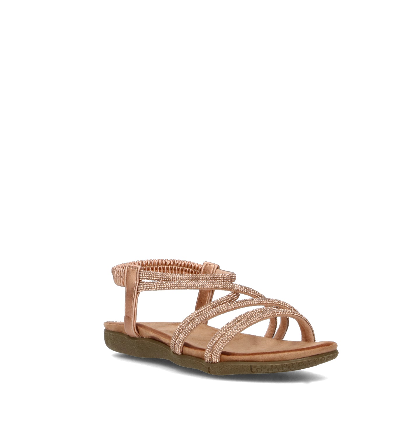 JANE KLAIN Sandalo donna oro rosa