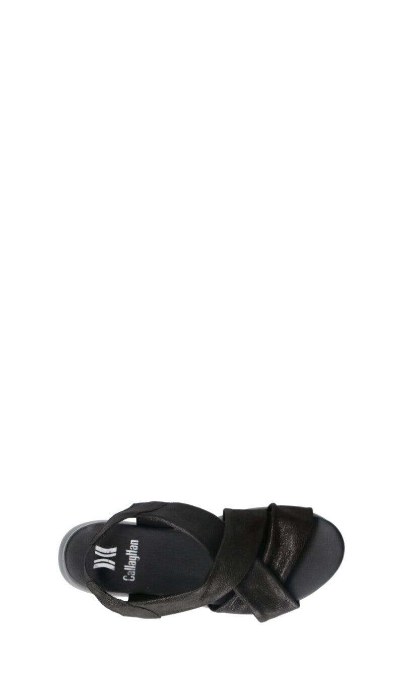CALLAGHAN Sandalo donna nero in pelle