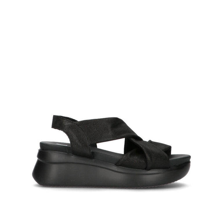 CALLAGHAN Sandalo donna nero in pelle