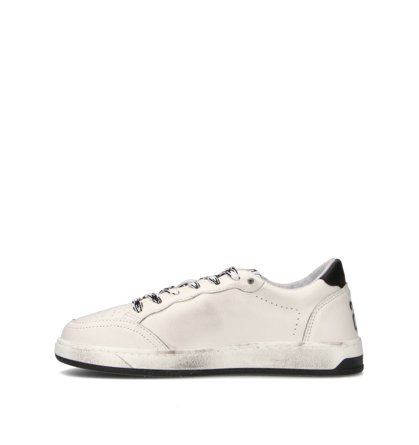 2 STAR Sneaker donna bianca in pelle