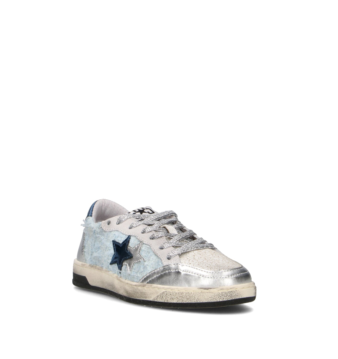 2 STAR Sneaker donna bianca