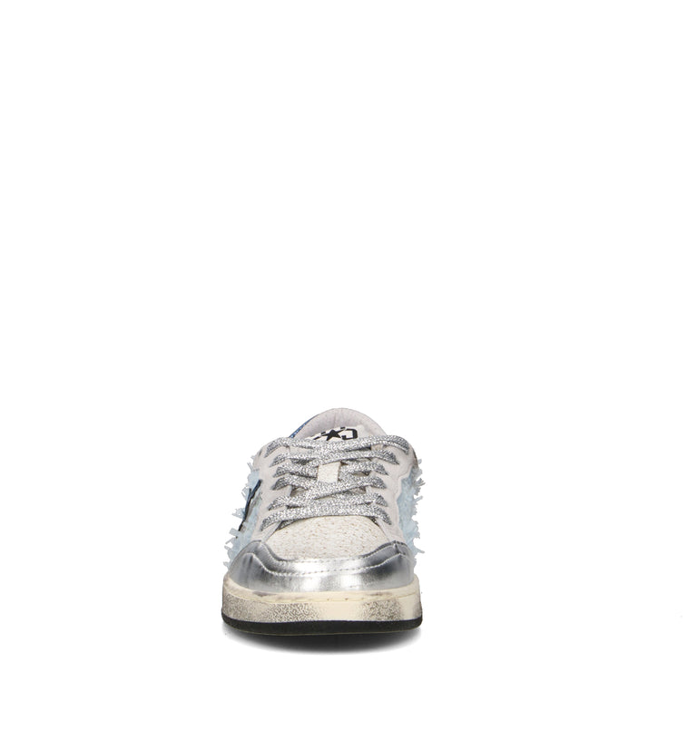2 STAR Sneaker donna bianca