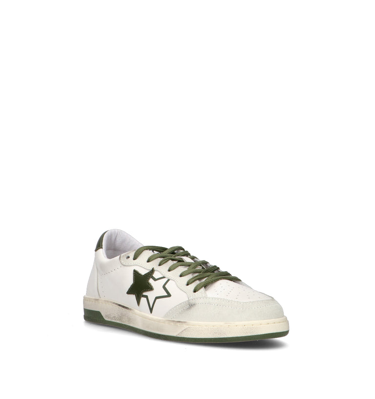 2 STAR Sneaker uomo bianca