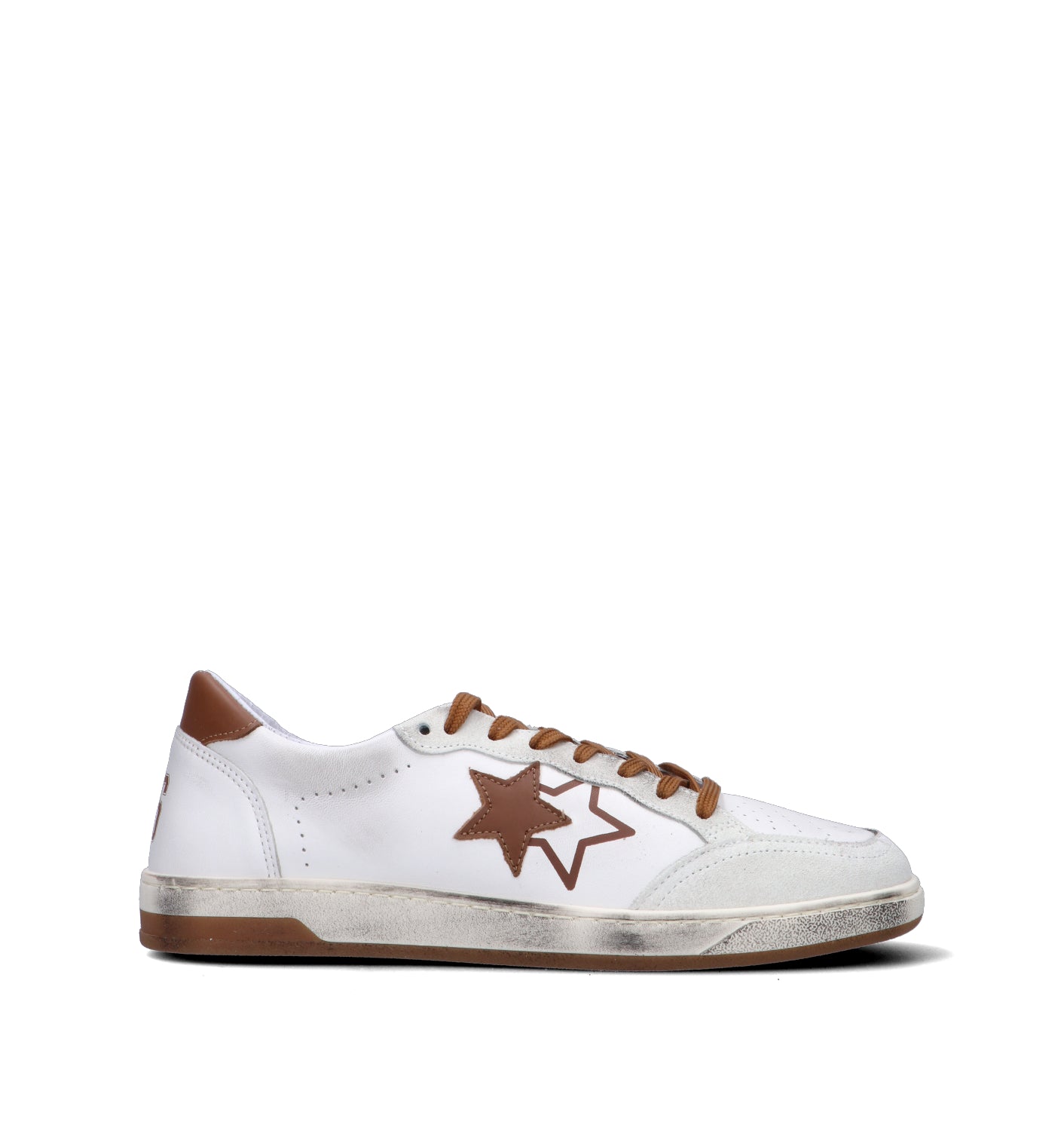 2 STAR Sneaker uomo bianca