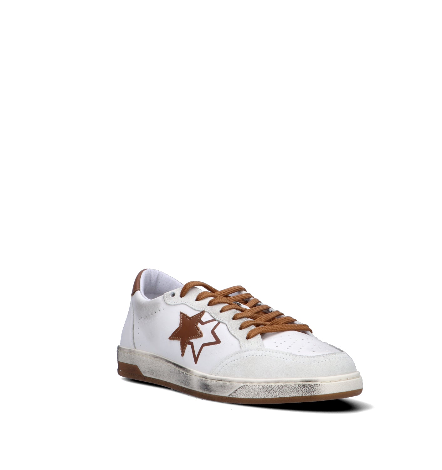2 STAR Sneaker uomo bianca