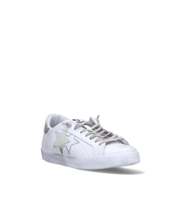 2 STAR Sneaker uomo bianca