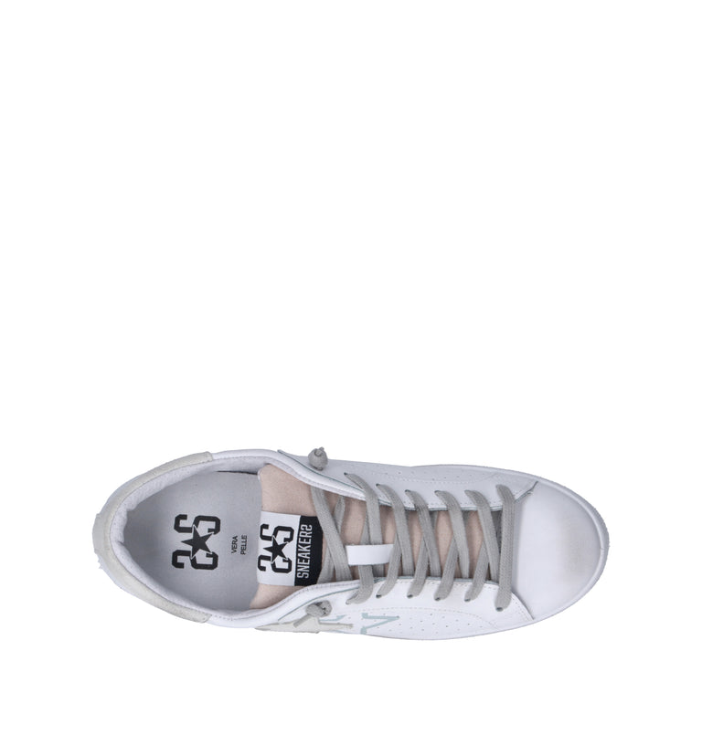 2 STAR Sneaker uomo bianca