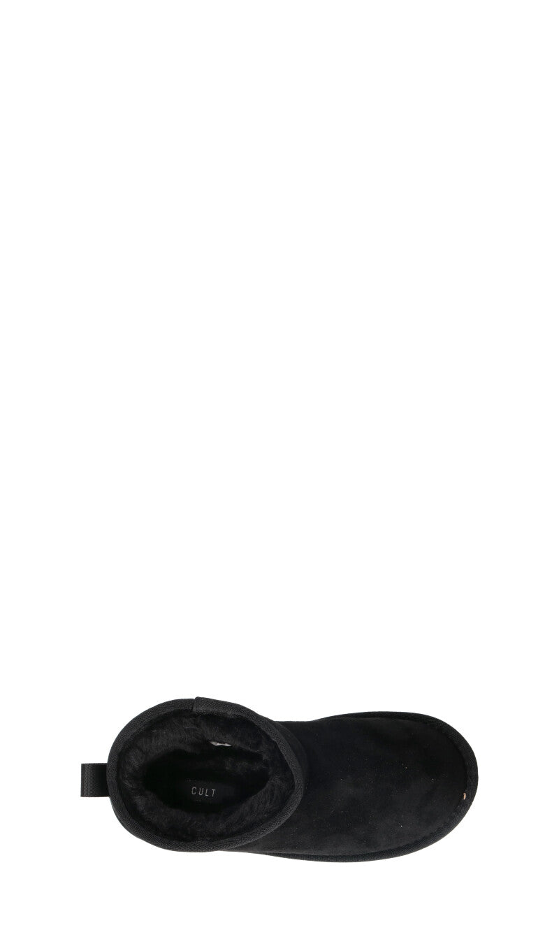 CULT YOUNG Stivaletto pelo bimba nero