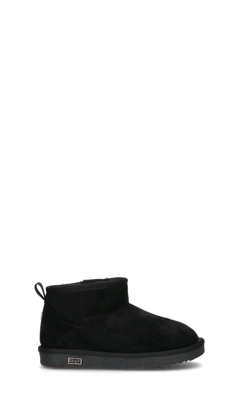 CULT YOUNG Stivaletto pelo bimba nero