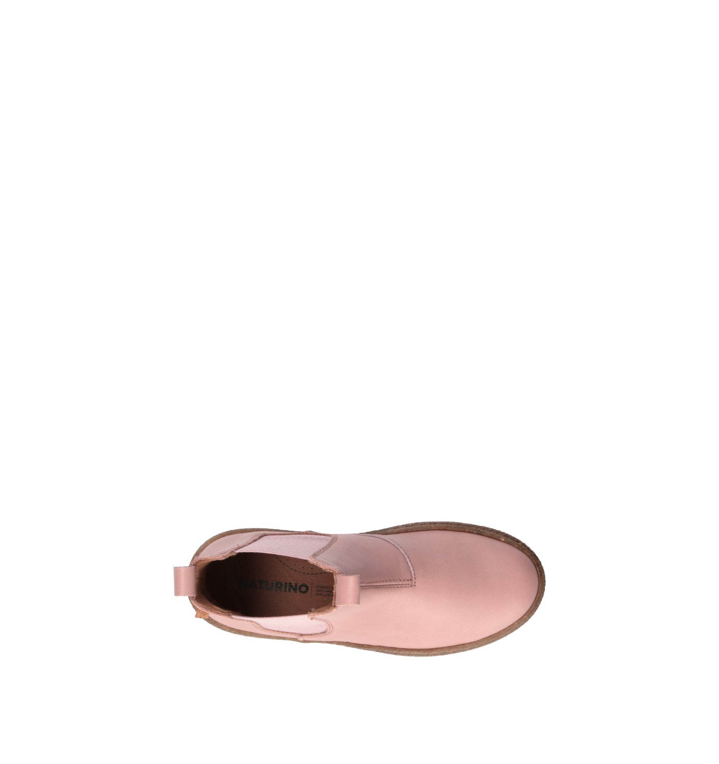 NATURINO Beatles bimba rosa in pelle