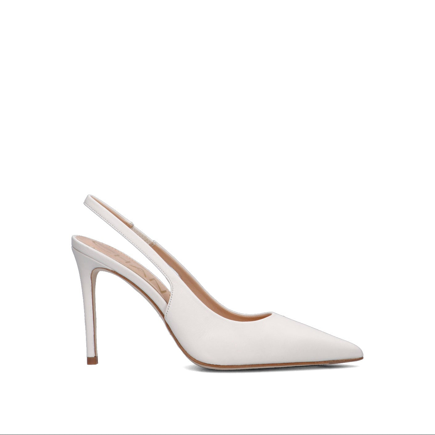 CHANTAL 1962 Slingback donna bianca in pelle