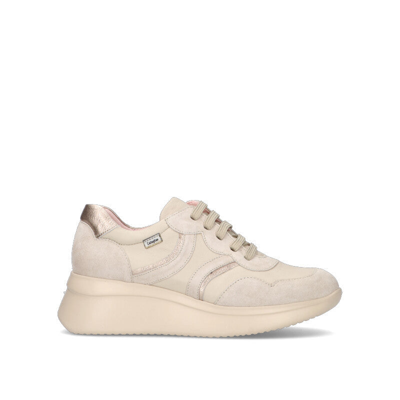 CALLAGHAN Sneaker donna panna in pelle