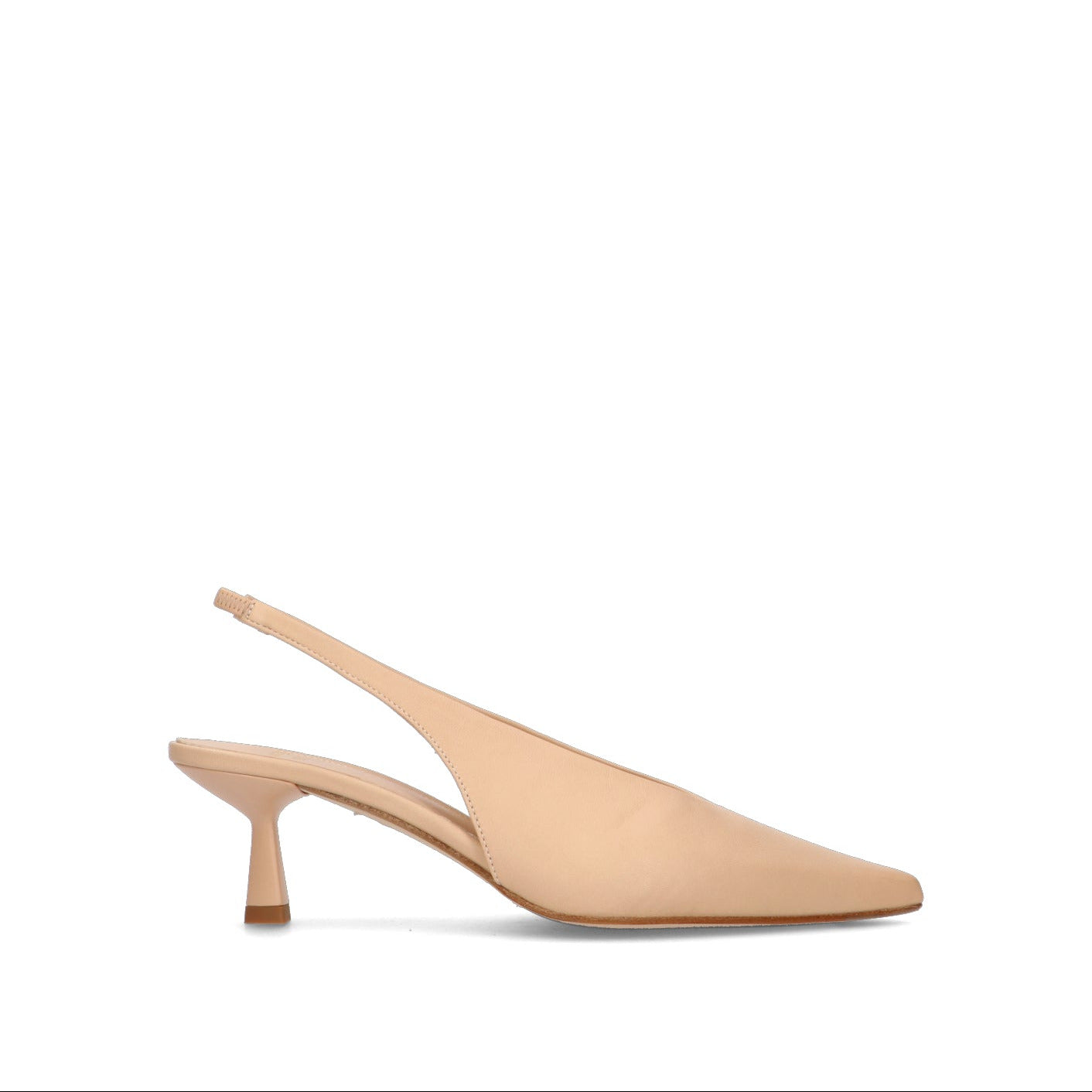CHANTAL 1962 Slingback donna nude in pelle