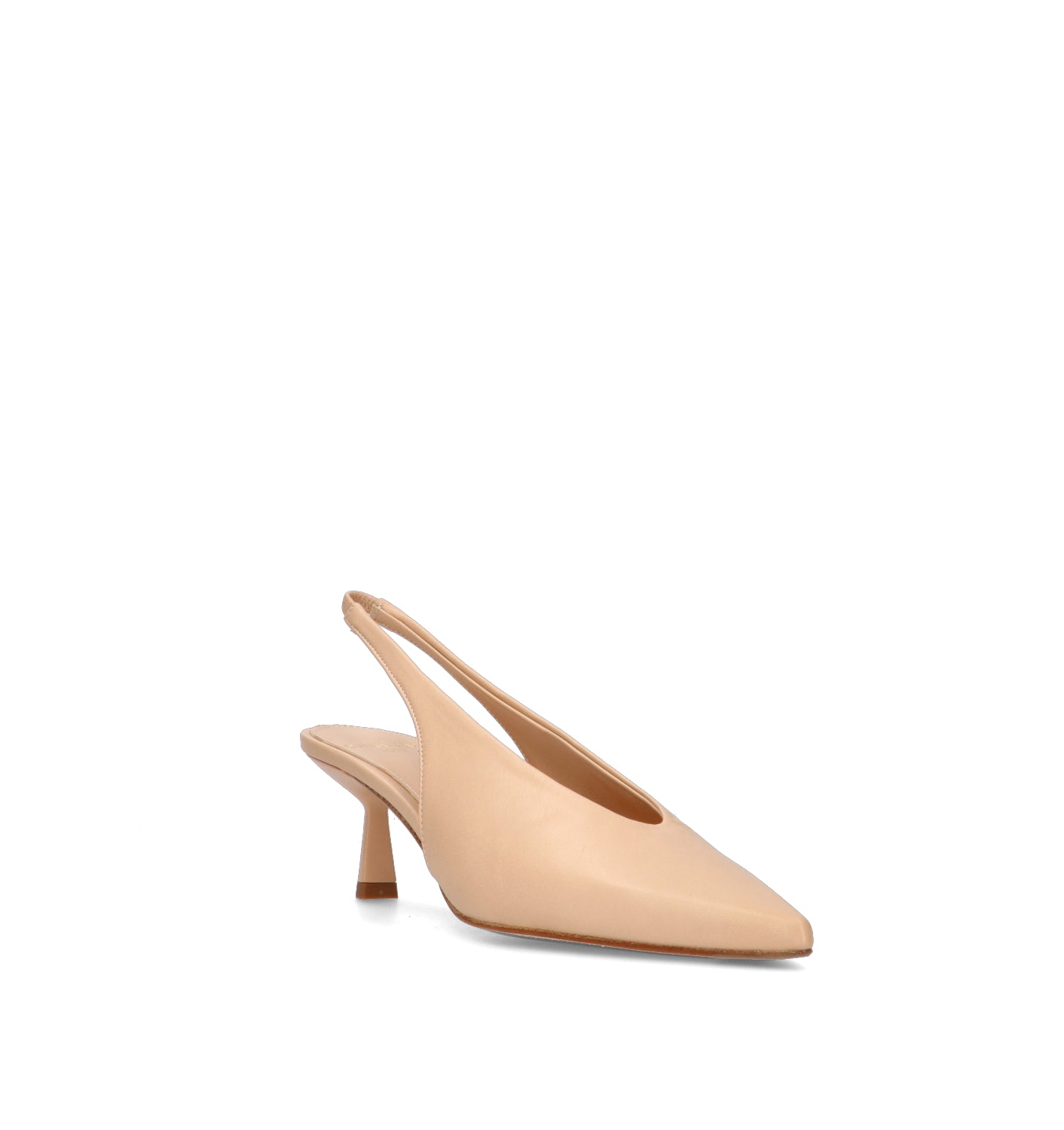 CHANTAL 1962 Slingback donna nude in pelle