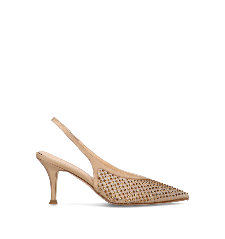 CHANTAL 1962 Slingback donna nude