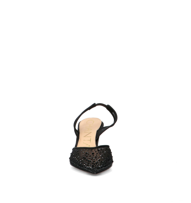 CHANTAL 1962 Slingback donna nera