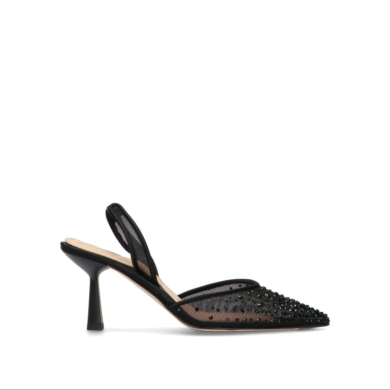 CHANTAL 1962 Slingback donna nera