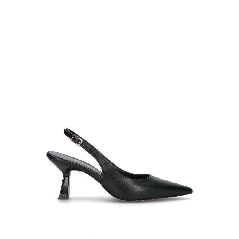 REBECCA VAN DIK Slingback donna nera