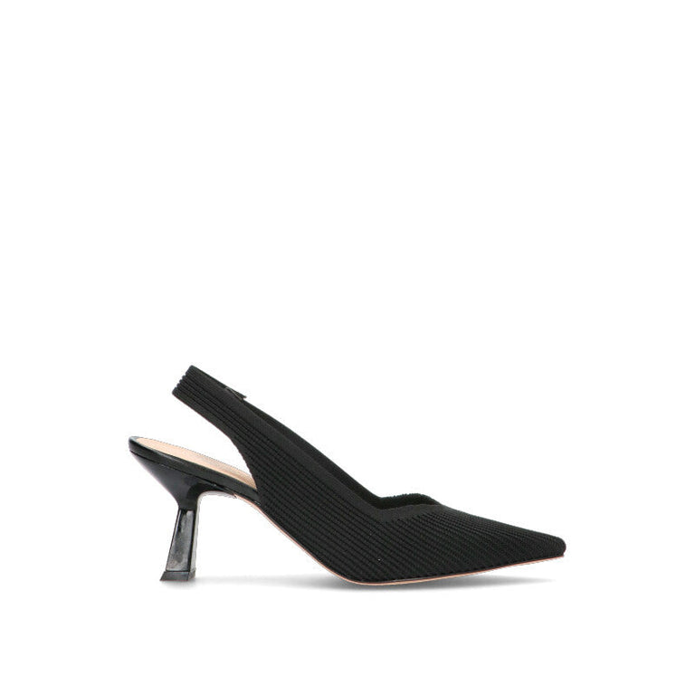 REBECCA VAN DIK Slingback donna nera
