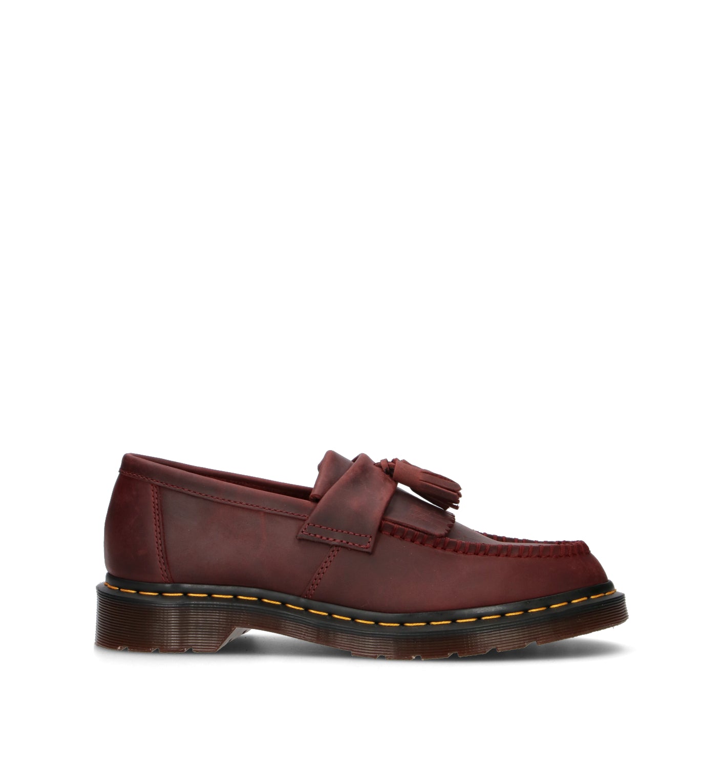 DR. MARTENS ADRIAN Mocassino donna bordeaux in pelle