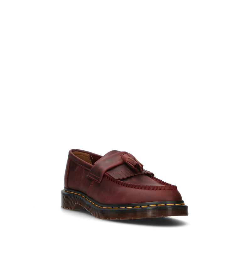 DR. MARTENS ADRIAN Mocassino donna bordeaux in pelle