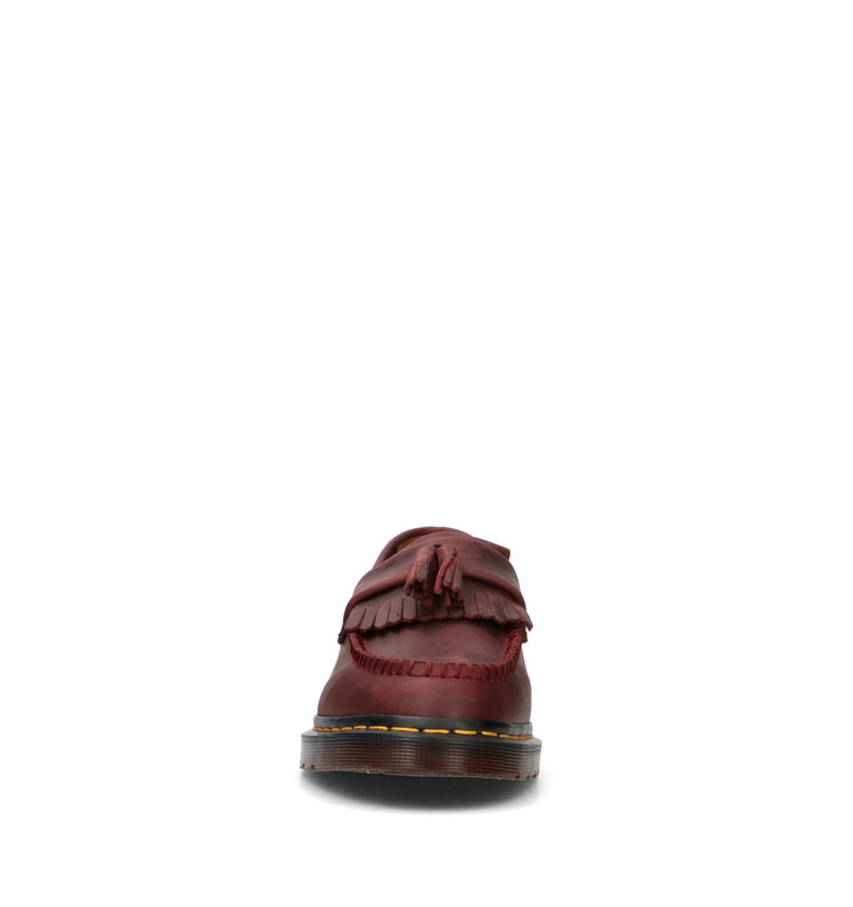 DR. MARTENS ADRIAN Mocassino donna bordeaux in pelle