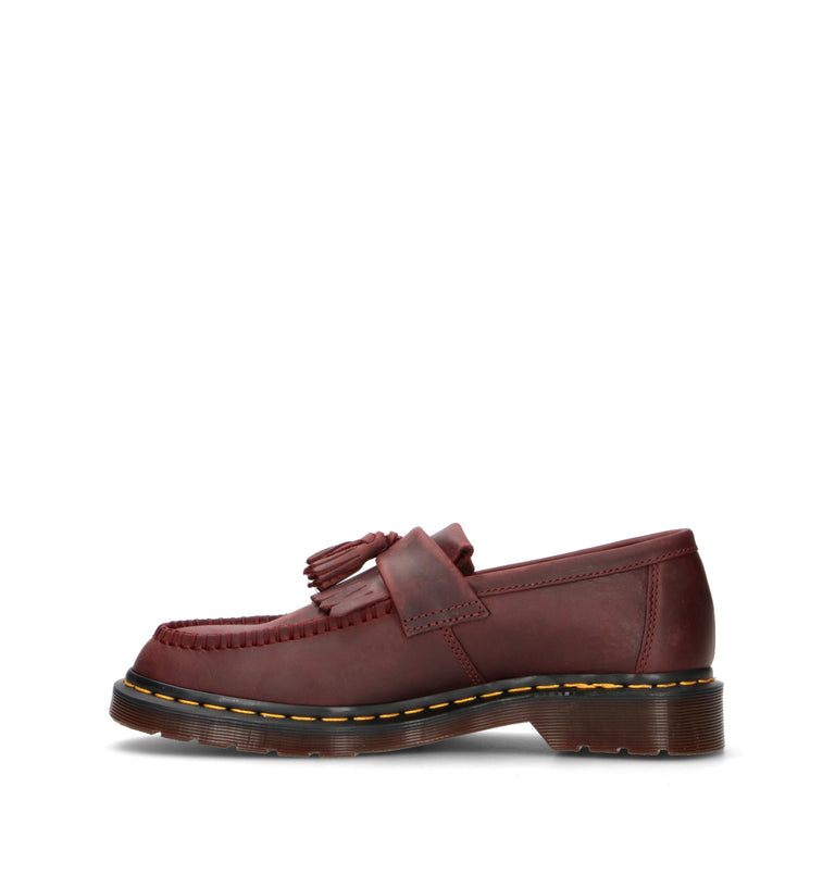 DR. MARTENS ADRIAN Mocassino donna bordeaux in pelle