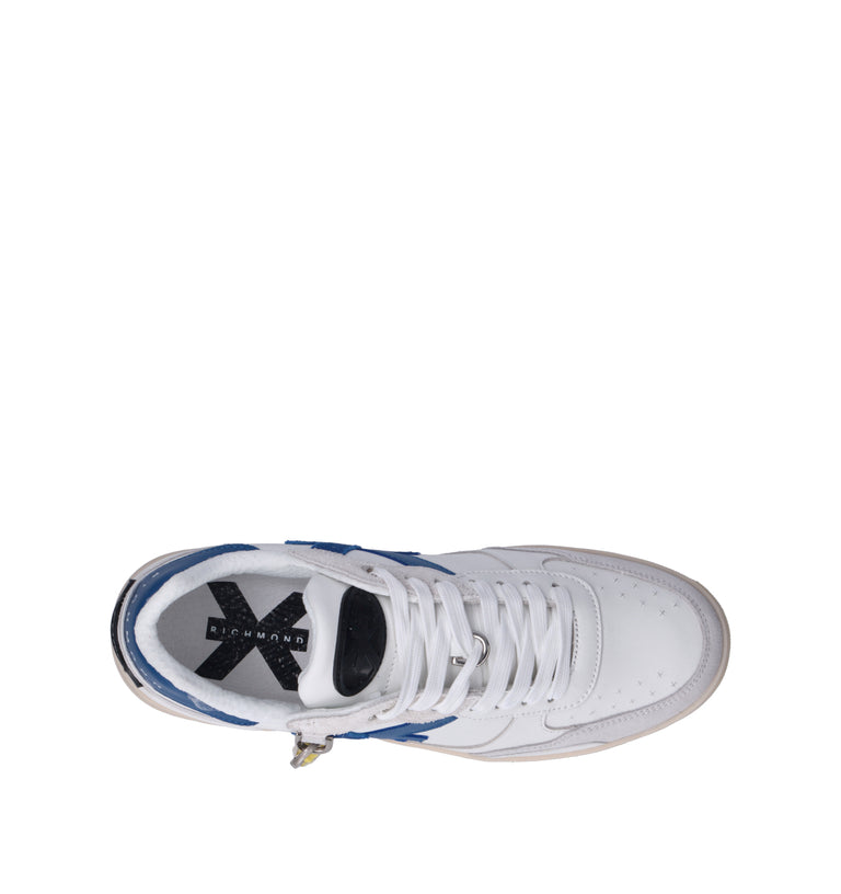 RICHMOND Sneaker uomo bianca/blu