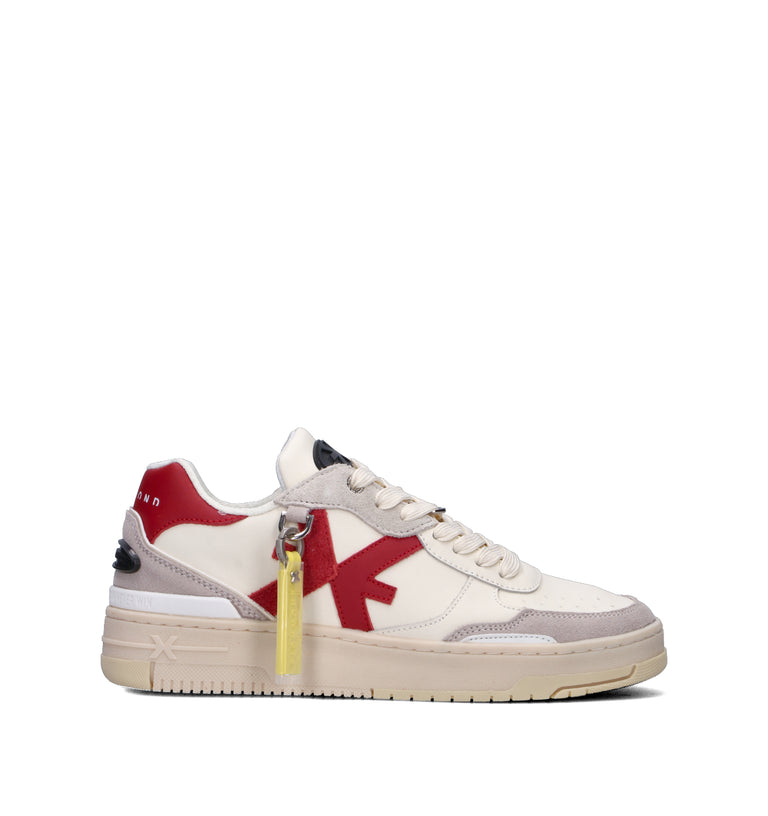 RICHMOND Sneaker uomo bianca/rossa