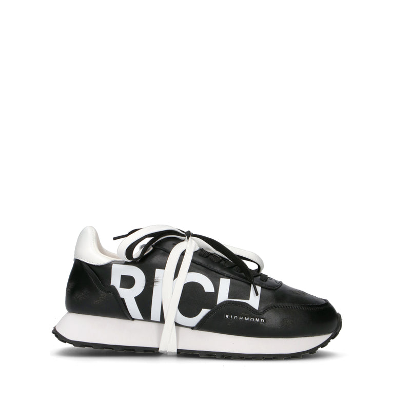 RICHMOND Sneaker uomo nera in pelle