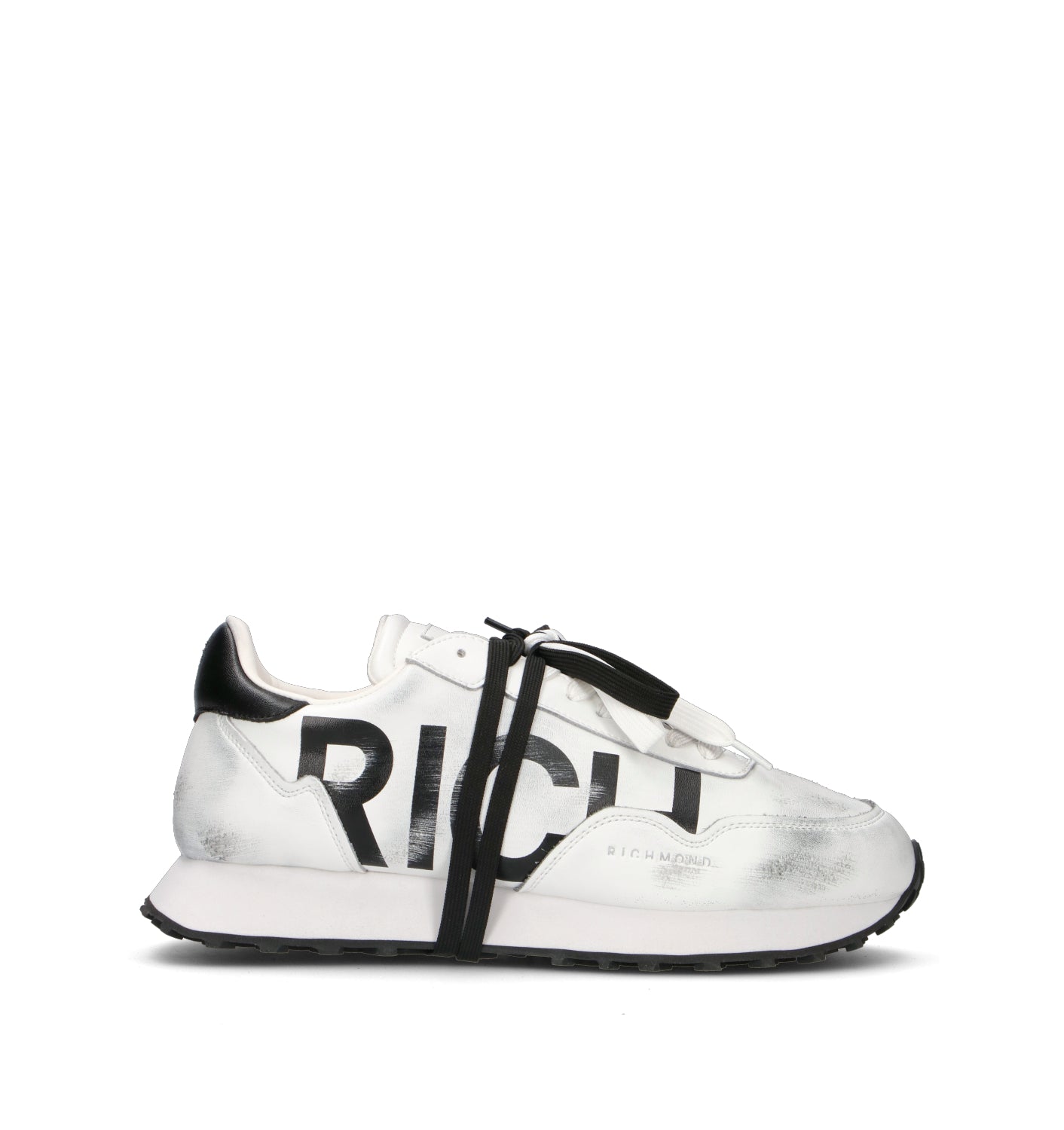 RICHMOND Sneaker uomo bianca in pelle