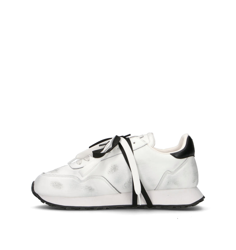 RICHMOND Sneaker uomo bianca in pelle