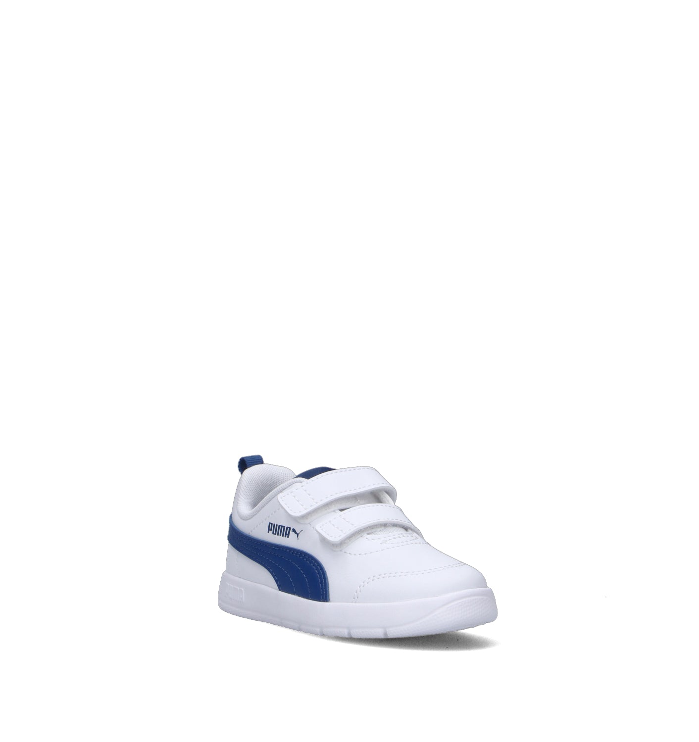 PUMA COURTFLEX V3 V INF Sneaker bimbo bianca/blu