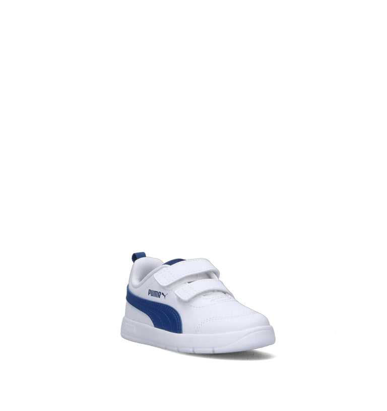 PUMA COURTFLEX V3 V INF Sneaker bimbo bianca/blu