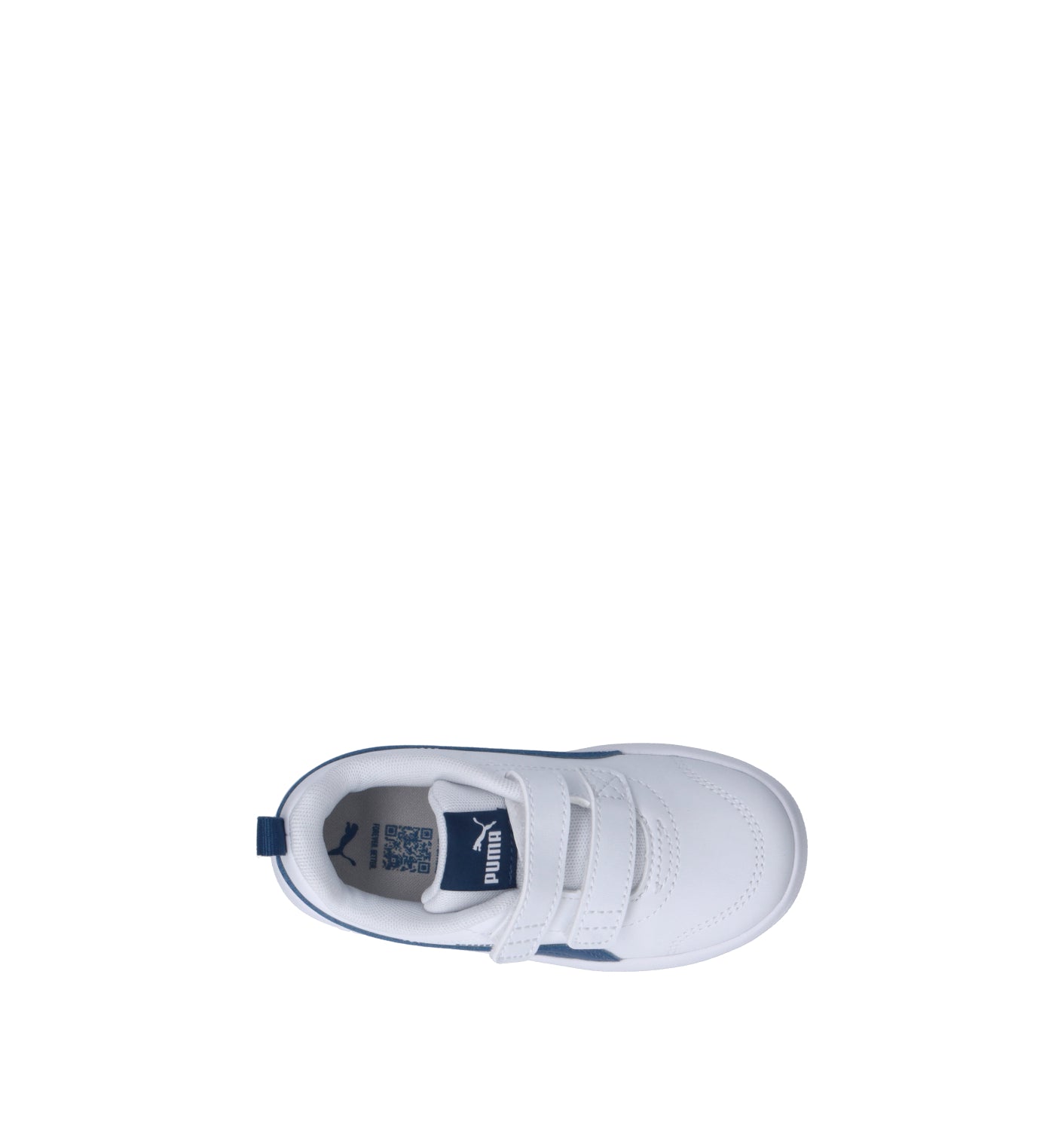 PUMA COURTFLEX V3 V INF Sneaker bimbo bianca/blu