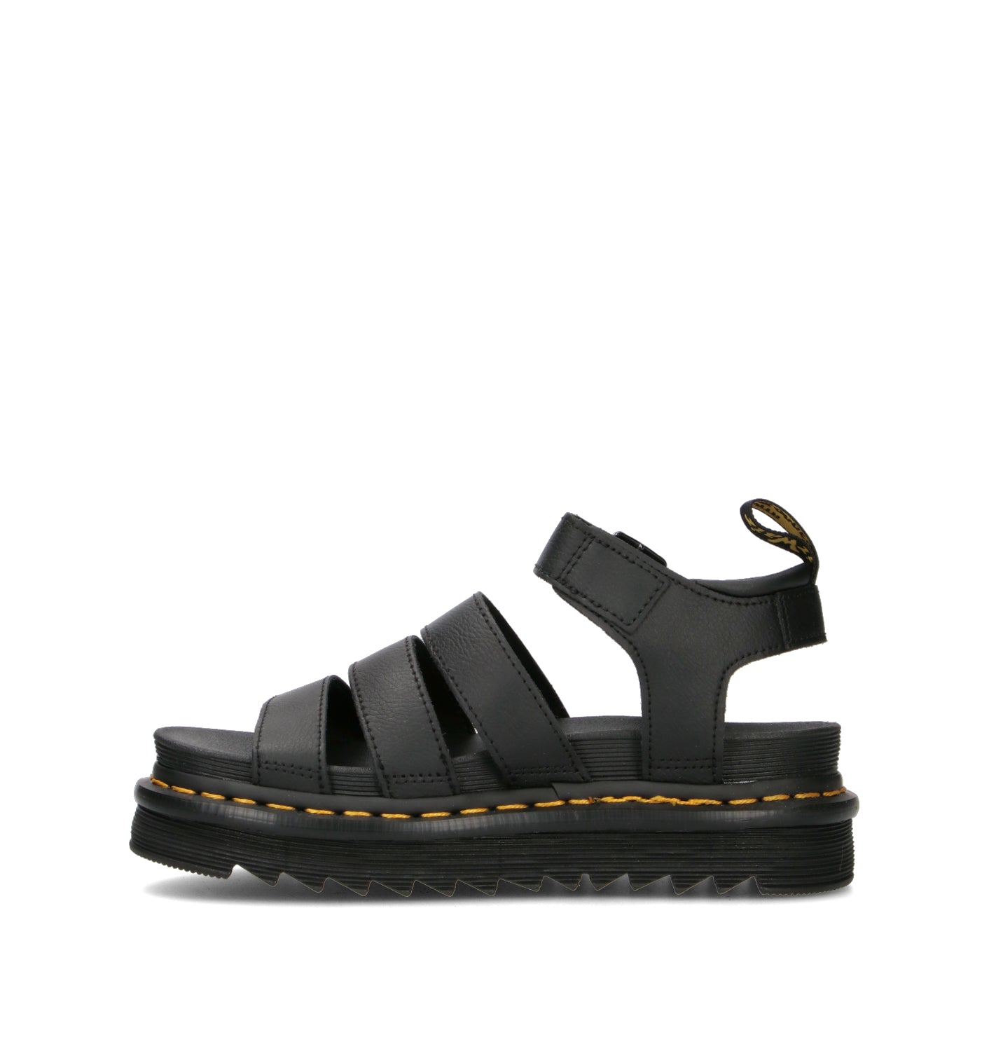 DR. MARTENS BLAIRE Sandalo donna nero in pelle