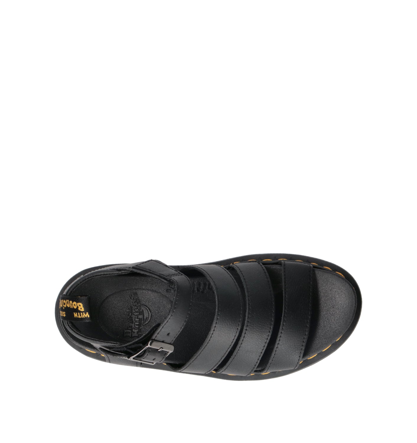 DR. MARTENS BLAIRE Sandalo donna nero in pelle