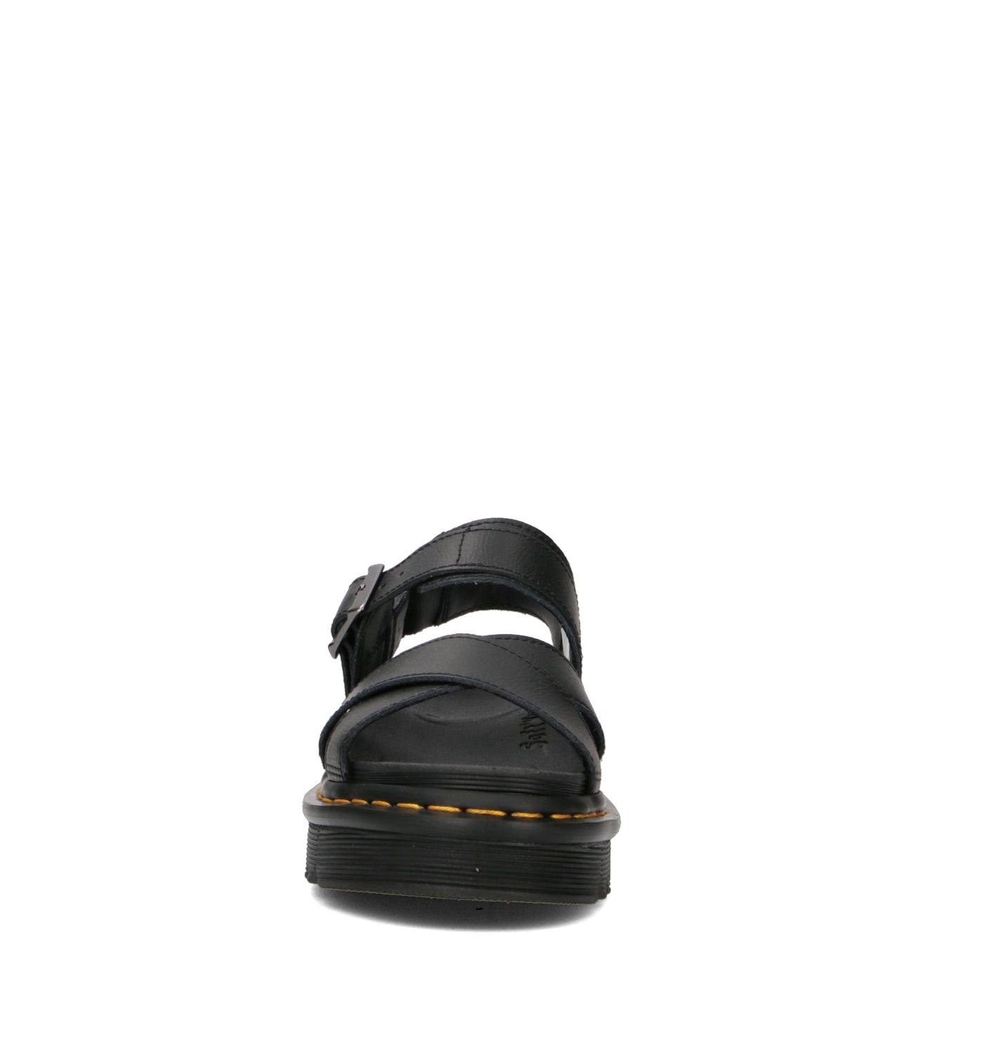 DR. MARTENS Sandalo donna nero in pelle