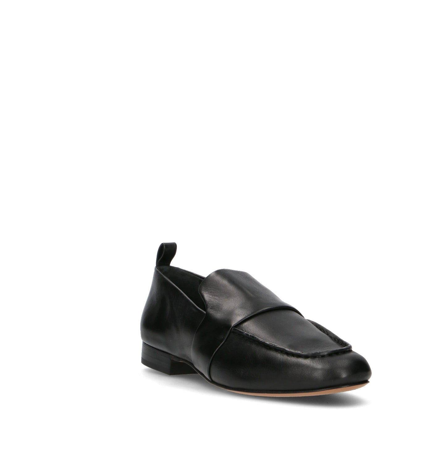 JVAM Mocassino donna nero in pelle
