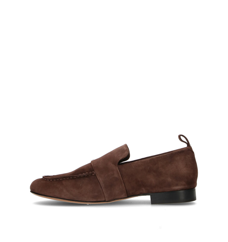 JVAM Mocassino donna marrone in suede