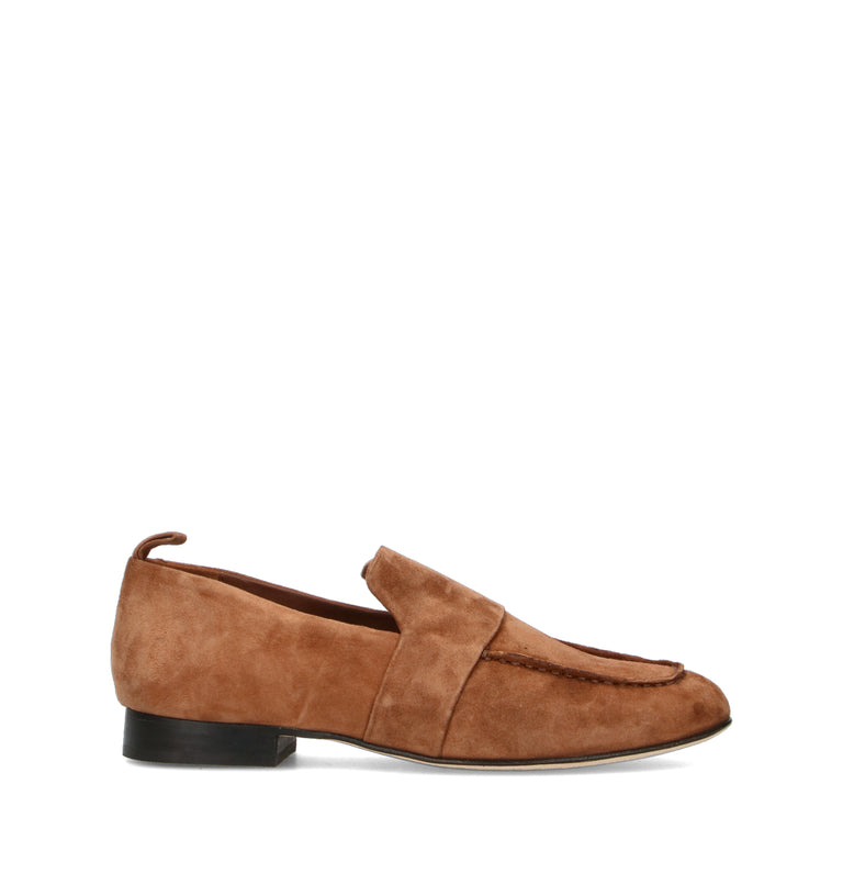 JVAM Mocassino donna marrone in suede