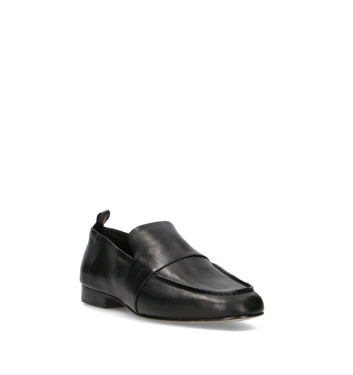 JVAM Mocassino donna nera in pelle