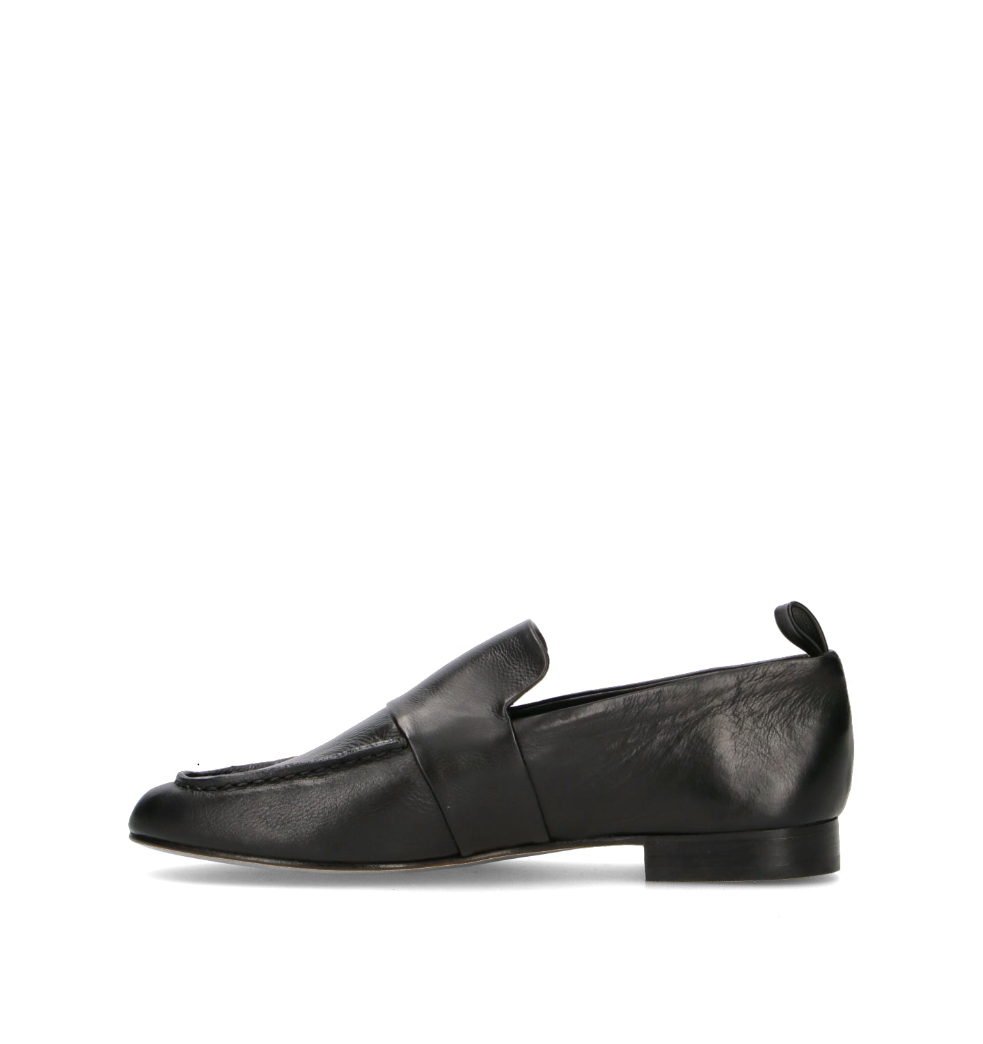 JVAM Mocassino donna nera in pelle