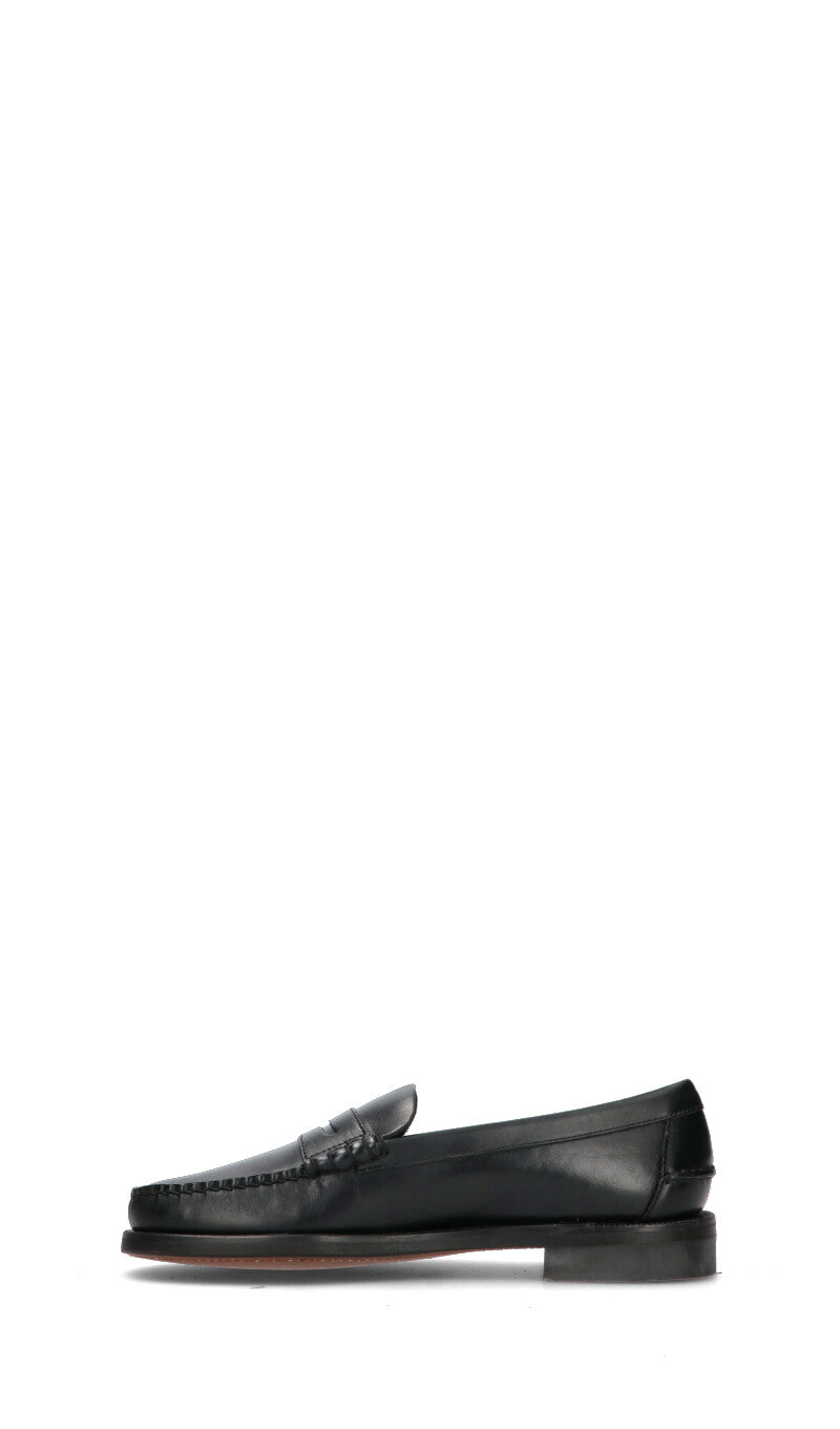 SEBAGO Mocassino uomo nero in pelle