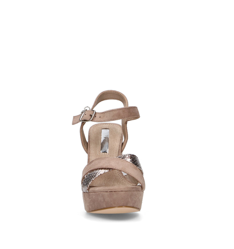 XTI FOOTWEAR Sandalo donna taupe