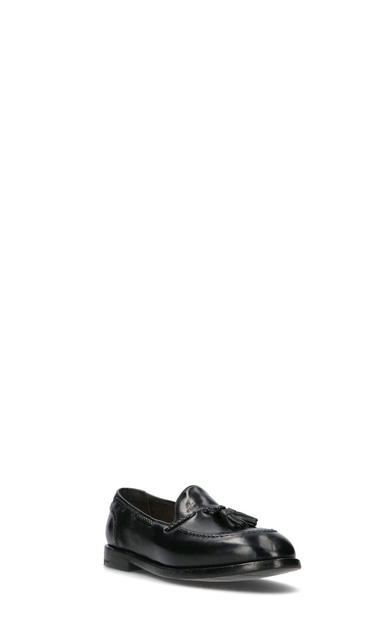 PREMIATA Mocassino uomo nero in pelle