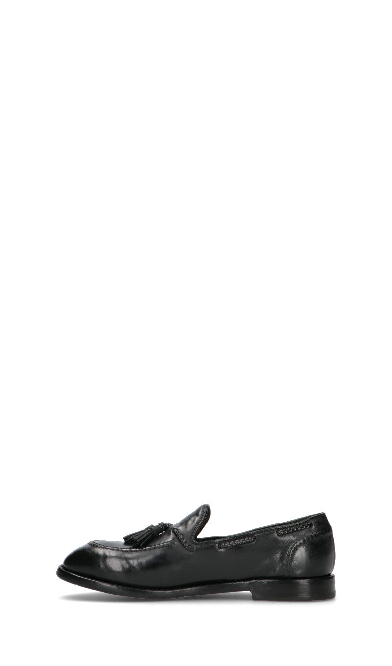 PREMIATA Mocassino uomo nero in pelle