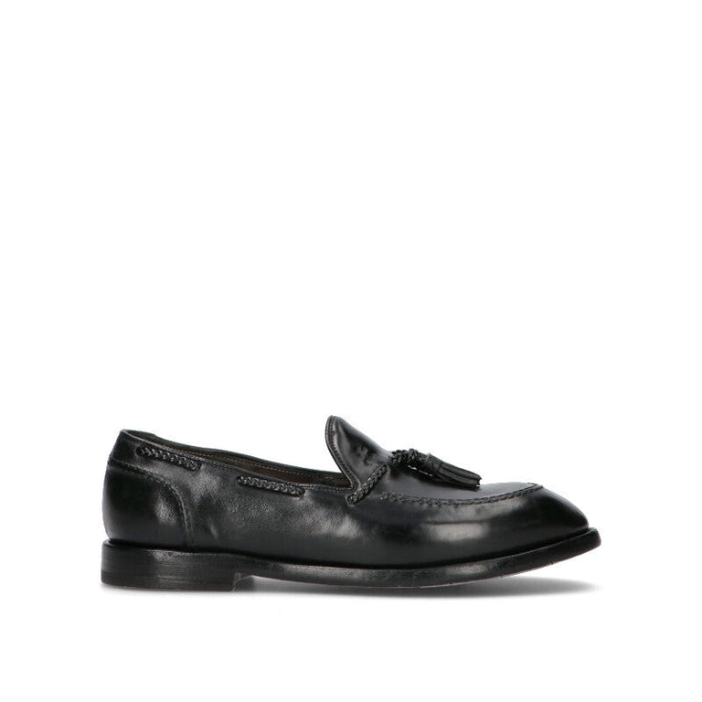 PREMIATA Mocassino uomo nero in pelle