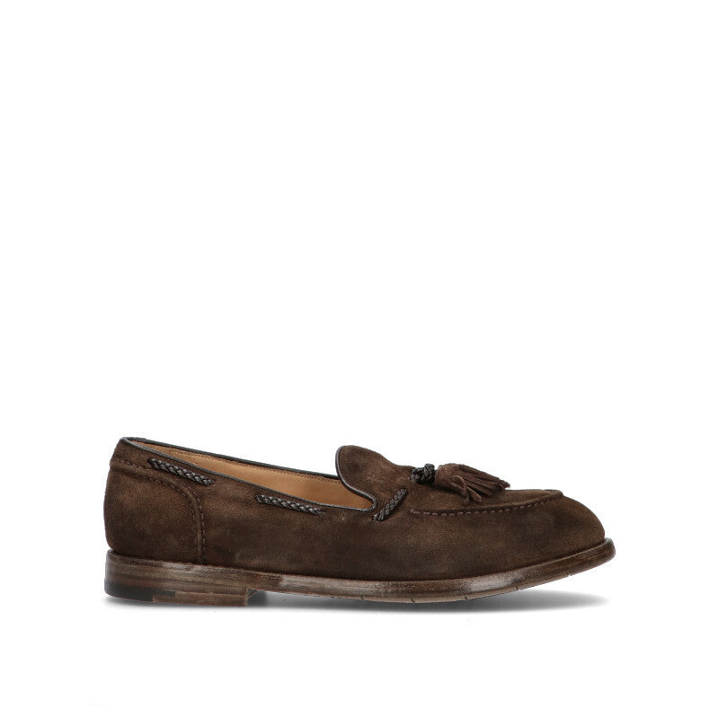 PREMIATA Mocassino uomo marrone in suede