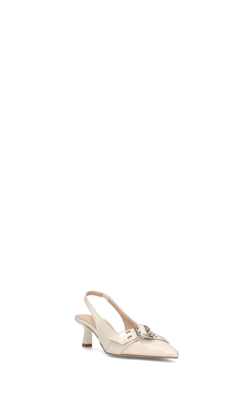 REBECCA VAN DIK Slingback donna bianca